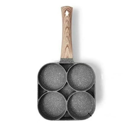 4 Grid Nonstick Egg Frying Pan 2 in 1 Divided Frying Grill Pan Pancake Omelette Pan Maifan Stone
4 Grid Nonstick Egg Frying Pan 2 in 1 Divided Frying Grill Pan Pancake Omelette Pan Maifan Stone