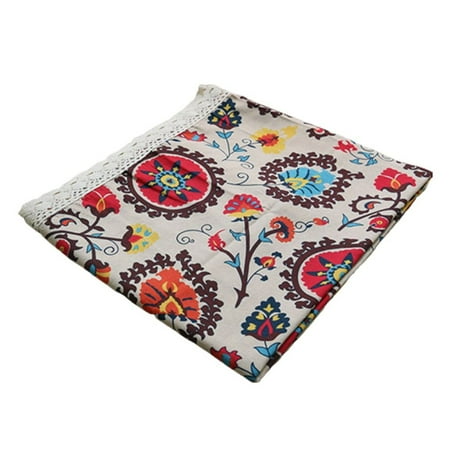 Sun Flower Pattern Dining Table Ornaments Crochet Lace Cotton Linen Table Cover Table Runner Tablecloth Home Decoration 140X140CM
Sun Flower Pattern Dining Table Ornaments Crochet Lace Cotton Linen Table Cover Table Runner Tablecloth Home Decoration 140X140CM