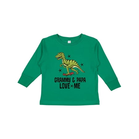 Inktastic Grammy and Papa Love Me Dinosaur Grandson Gift Toddler Boy Girl Long Sleeve T-Shirt
Inktastic Grammy and Papa Love Me Dinosaur Grandson Gift Toddler Boy Girl Long Sleeve T-Shirt
