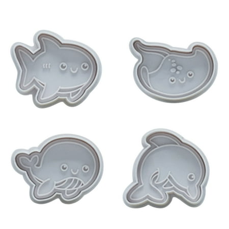 Silicone Cake Pop Mold Cake Molds Silicone Cake Molds 4-Piece Set Cookie Fondant Stampers Sea Animals Cookie Mould DIY Baking Kit Kitchen Baking Supplies C
Silicone Cake Pop Mold Cake Molds Silicone Cake Molds 4-Piece Set Cookie Fondant Stampers Sea Animals Cookie Mould DIY Baking Kit Kitchen Baking Supplies C