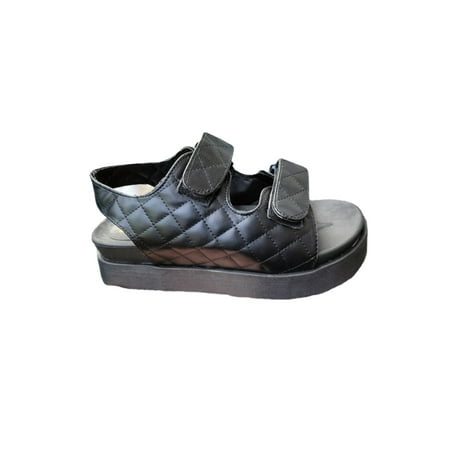 Wazshop Women Shoes Ankle Strap Platform Sandal Thick Sole Summer Sandals Comfy Open Toe Women s Retro Lightweight Black 8.5
Wazshop Women Shoes Ankle Strap Platform Sandal Thick Sole Summer Sandals Comfy Open Toe Women s Retro Lightweight Black 8.5