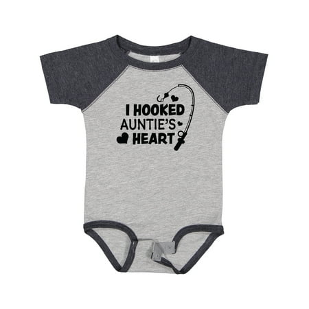 Inktastic I Hooked Auntie s Heart with Fishing Rod Gift Baby Boy or Baby Girl Bodysuit
Inktastic I Hooked Auntie s Heart with Fishing Rod Gift Baby Boy or Baby Girl Bodysuit