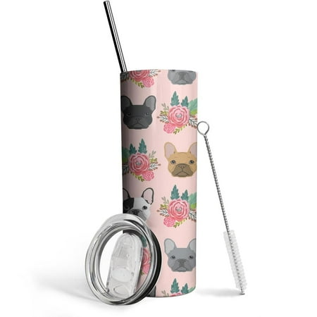 Dog Tumbler 20 Oz Travel Coffee Mug Dog Print Skinny Tumblers with Lid and Straw Stainless Steel Insulated Coffee Cups Gift for Dog Lover
Dog Tumbler 20 Oz Travel Coffee Mug Dog Print Skinny Tumblers with Lid and Straw Stainless Steel Insulated Coffee Cups Gift for Dog Lover