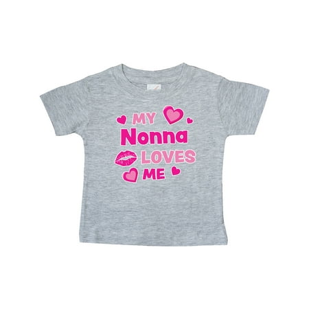 Inktastic Valentine s Day My Nonna Loves Me Hearts and Lips Gift Baby Boy or Baby Girl T-Shirt
Inktastic Valentine s Day My Nonna Loves Me Hearts and Lips Gift Baby Boy or Baby Girl T-Shirt
