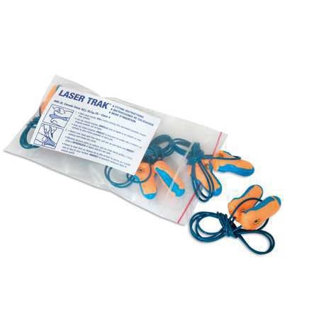 HONEYWELL HOWARD LEIGHT EarPlugs,Disposable,32dB,Blue/Orange,PK5 LT-5-30