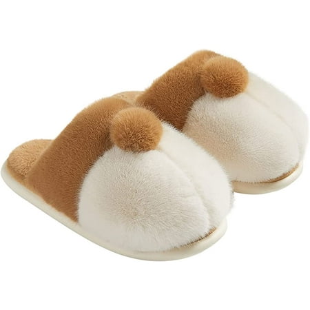 Womens Slippers Cute Fluffy Slippers for Ladies Indoor Non-Slip Memory Foam Corgi Slippers in Winter Soft Warm Christmas Slippers Novelty Animal Slippers
Womens Slippers Cute Fluffy Slippers for Ladies Indoor Non-Slip Memory Foam Corgi Slippers in Winter Soft Warm Christmas Slippers Novelty Animal Slippers