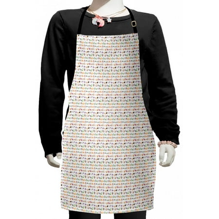 Alphabet Kids Apron Childish Pattern of Animals and First Letters Learning Nursery Themed Image Boys Girls Apron Bib with Adjustable Ties for Cooking Baking Painting Multicolor by Ambesonne
Alphabet Kids Apron Childish Pattern of Animals and First Letters Learning Nursery Themed Image Boys Girls Apron Bib with Adjustable Ties for Cooking Baking Painting Multicolor by Ambesonne