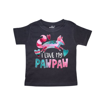 Inktastic I Love My Pawpaw Pink and Blue Fox with Hearts Gift Toddler Boy or Toddler Girl T-Shirt
Inktastic I Love My Pawpaw Pink and Blue Fox with Hearts Gift Toddler Boy or Toddler Girl T-Shirt
