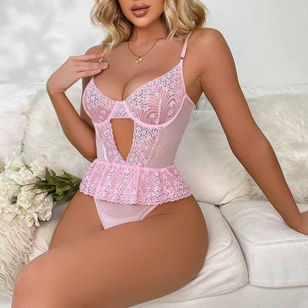 VONCOS Women s Lace Sexy Erotic Underwear Ladies Fashion Sexy Cute Lingerie Hollow Lattice Ruffles Sexy Underwear Thong Garter Belt Suit
VONCOS Women s Lace Sexy Erotic Underwear Ladies Fashion Sexy Cute Lingerie Hollow Lattice Ruffles Sexy Underwear Thong Garter Belt Suit
