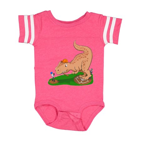 Inktastic T Rex Up to Bat- Dinosaur Playing Baseball Gift Baby Boy or Baby Girl Bodysuit
Inktastic T Rex Up to Bat- Dinosaur Playing Baseball Gift Baby Boy or Baby Girl Bodysuit
