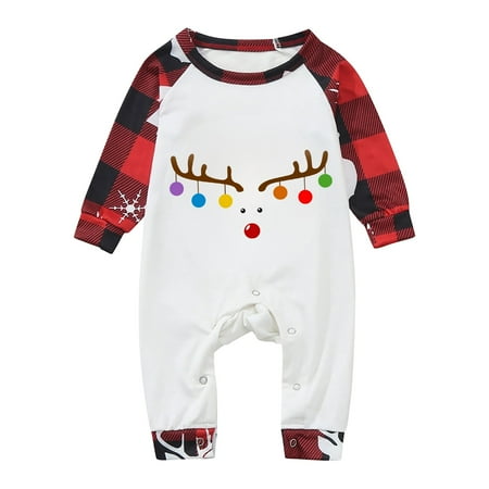 Christmas Pajamas for Family Parent-Child Outfit Winter Fall Sleepwear Matching Cute Big Headed Deer Print Pjs Plaid Long Sleeve Tops Pants Soft Casusal Holiday Sleepwear Pajama Sets
Christmas Pajamas for Family Parent-Child Outfit Winter Fall Sleepwear Matching Cute Big Headed Deer Print Pjs Plaid Long Sleeve Tops Pants Soft Casusal Holiday Sleepwear Pajama Sets