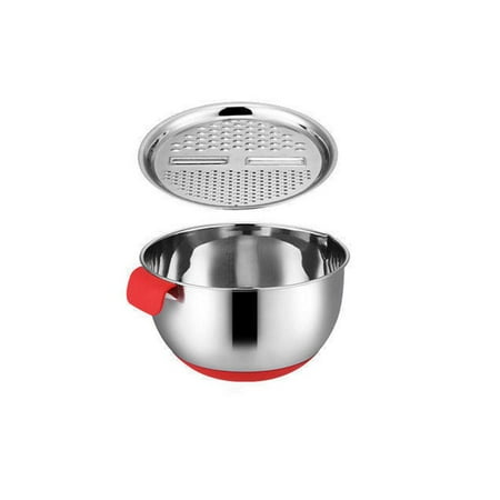 Multifunctional Stainless Steel Drain Basin Vegetable Cutter Salad Maker Bowl for Kitchen Gadgets
Multifunctional Stainless Steel Drain Basin Vegetable Cutter Salad Maker Bowl for Kitchen Gadgets