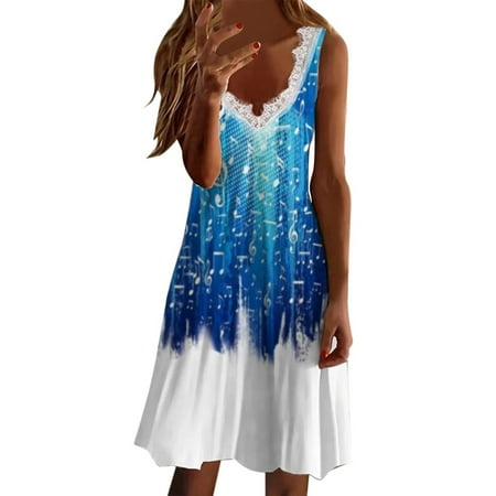 Red Dresses for Women Wedding Dress Fashion Women Casual Sexy V-Neck Solid Summer Lace Sleeveless Mini Dress Savings Clearance Summer Dresses for Women 2022 Mother of The Bride Dresses Blue M
Red Dresses for Women Wedding Dress Fashion Women Casual Sexy V-Neck Solid Summer Lace Sleeveless Mini Dress Savings Clearance Summer Dresses for Women 2022 Mother of The Bride Dresses Blue M