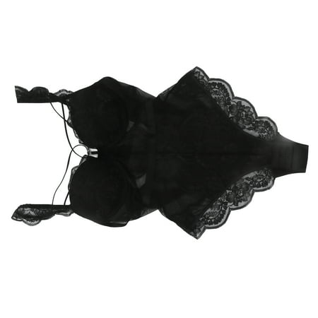 OnePieceLaceUnderwear LaceBodysuit Soft Cups For Honeymoon For WeddingNight Black 75C
OnePieceLaceUnderwear LaceBodysuit Soft Cups For Honeymoon For WeddingNight Black 75C