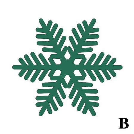 Beautiful Christmas Placemats & Coaster Snowflake Lazercut Felt Red UK O4L3