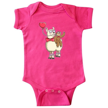 Inktastic Valentine Pals Fun Sloth and Llama with Heart Balloon Gift Baby Boy or Baby Girl Bodysuit
Inktastic Valentine Pals Fun Sloth and Llama with Heart Balloon Gift Baby Boy or Baby Girl Bodysuit