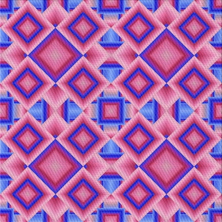 Ahgly Company Indoor Square Patterned Orchid Purple Area Rugs 7 Square