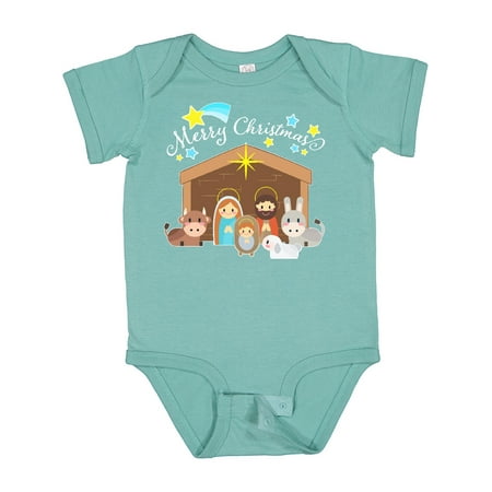 Inktastic Merry Christmas Cute Nativity Scene Gift Baby Boy or Baby Girl Bodysuit
Inktastic Merry Christmas Cute Nativity Scene Gift Baby Boy or Baby Girl Bodysuit