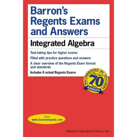 Barron's Regents Exams and Answers: Integrated Algebra