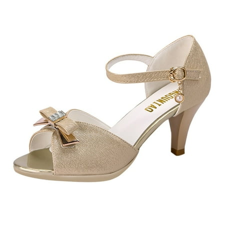 ZTTD Women Ladies Summer Fashion Peep Toe Butterfly Knot Causal Single Shoes Sandals Gold
ZTTD Women Ladies Summer Fashion Peep Toe Butterfly Knot Causal Single Shoes Sandals Gold
