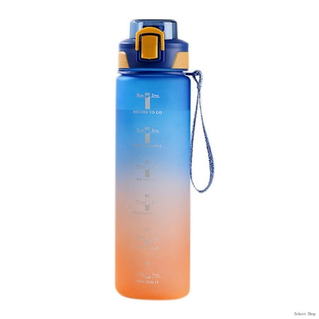 Large Drinking Sports Water Bottle Gym Motivational With Time Marker BPA Free 1L
Large Drinking Sports Water Bottle Gym Motivational With Time Marker BPA Free 1L