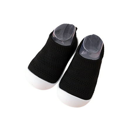 Oucaili Children Sock Shoes Slip On Sneakers Mesh Flats Fashion Knit Upper Walking Shoe Running Black 4.5C
Oucaili Children Sock Shoes Slip On Sneakers Mesh Flats Fashion Knit Upper Walking Shoe Running Black 4.5C