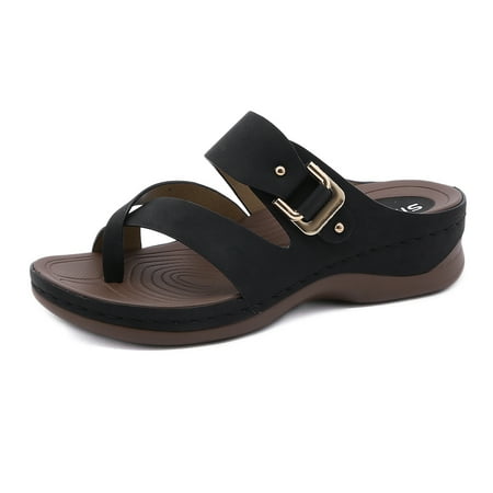 Women Casual Summer Sandals with Arch Support Flip Flops Platforms Wedge Sandals Beach Womens Shoes Walking A5
Women Casual Summer Sandals with Arch Support Flip Flops Platforms Wedge Sandals Beach Womens Shoes Walking A5
