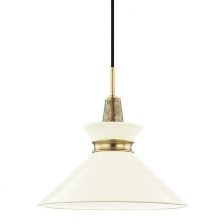 -One Light Small Pendant in Style-14 inches Wide By 13.25 inches High-Polished Nickel/Navy Finish-Navy Shade Color Bailey Street Home 735-Bel-2941836 
-One Light Small Pendant in Style-14 inches Wide By 13.25 inches High-Polished Nickel/Navy Finish-Navy Shade Color Bailey Street Home 735-Bel-2941836