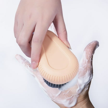 Tuelaly Nail Brush Dense Soft Bristles Hanging Design Tough Wear Resistant Anti-slip Plastic Fingernail Scrub Brush for Home
Tuelaly Nail Brush Dense Soft Bristles Hanging Design Tough Wear Resistant Anti-slip Plastic Fingernail Scrub Brush for Home