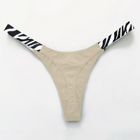 Hunpta Underwear Women Sexy Thong Panties Solid Color Comfortable Low Waist Panties
Hunpta Underwear Women Sexy Thong Panties Solid Color Comfortable Low Waist Panties