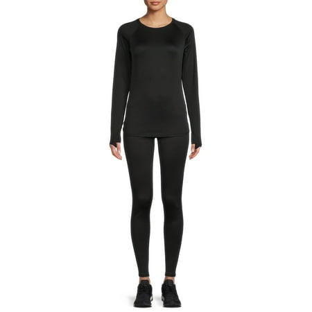 ClimateRight by Cuddl Duds Women s Grid Warmth Long Underwear Top and Leggings 2-Piece Thermal Set
ClimateRight by Cuddl Duds Women s Grid Warmth Long Underwear Top and Leggings 2-Piece Thermal Set