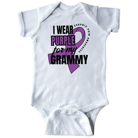 Inktastic Chronic Pain I Wear Purple For My Grammy Gift Baby Boy or Baby Girl Bodysuit
Inktastic Chronic Pain I Wear Purple For My Grammy Gift Baby Boy or Baby Girl Bodysuit
