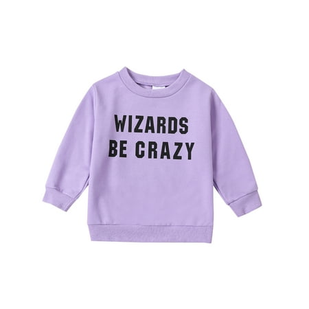Licupiee Toddler Boy and Girl Halloween Sweatshirt with Lette Print and Long Sleeves
Licupiee Toddler Boy and Girl Halloween Sweatshirt with Lette Print and Long Sleeves