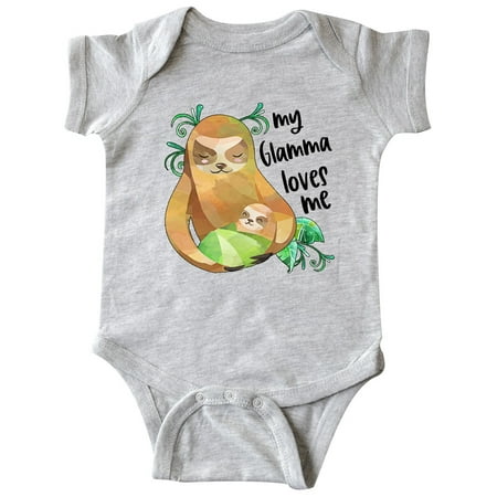 Inktastic My Glamma Loves Me Cute Sloth and Baby Gift Baby Boy or Baby Girl Bodysuit
Inktastic My Glamma Loves Me Cute Sloth and Baby Gift Baby Boy or Baby Girl Bodysuit