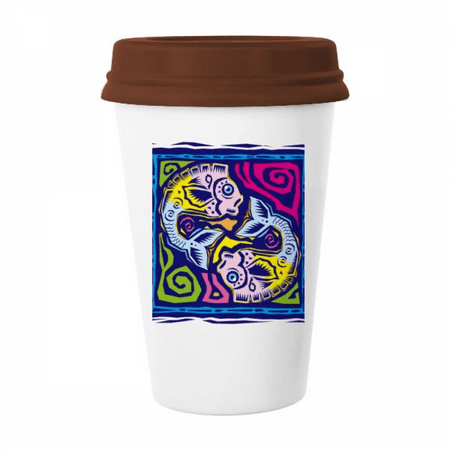 Constellation Pisces Mexicon Culture Engraving Mug Coffee Drinking Glass Pottery Cerac Cup Lid
Constellation Pisces Mexicon Culture Engraving Mug Coffee Drinking Glass Pottery Cerac Cup Lid