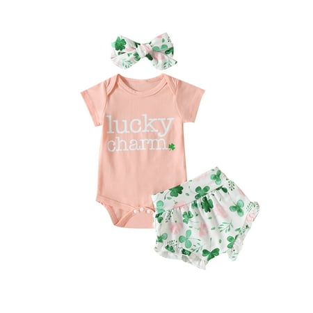 Glonme Baby Summer Outfits Short Sleeve 3Pcs Outfit Suit Crew Neck Headband Tops + Shorts Party Bow Jumpsuit Set Elastic Waist Letters Print Pink 90cm
Glonme Baby Summer Outfits Short Sleeve 3Pcs Outfit Suit Crew Neck Headband Tops + Shorts Party Bow Jumpsuit Set Elastic Waist Letters Print Pink 90cm