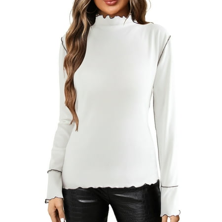 Gubotare Womens T Shirts Women s Crewneck Shirts Causal Long Sleeve Slim Fit Underscrub Winter Basic Tee Tops B L
Gubotare Womens T Shirts Women s Crewneck Shirts Causal Long Sleeve Slim Fit Underscrub Winter Basic Tee Tops B L