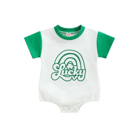 Toddler Baby Girl Boy Romper Shamrock Clover Oversized Sweatshirt Bodysuit Jumpsuit
Toddler Baby Girl Boy Romper Shamrock Clover Oversized Sweatshirt Bodysuit Jumpsuit