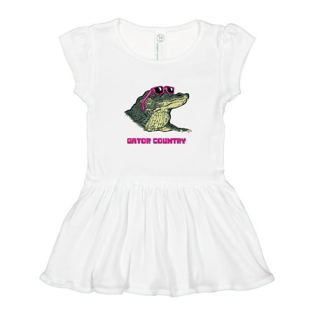 Inktastic Gator Country Sunny Gator in Pink Sunglasses Gift Toddler Girl Dress
Inktastic Gator Country Sunny Gator in Pink Sunglasses Gift Toddler Girl Dress