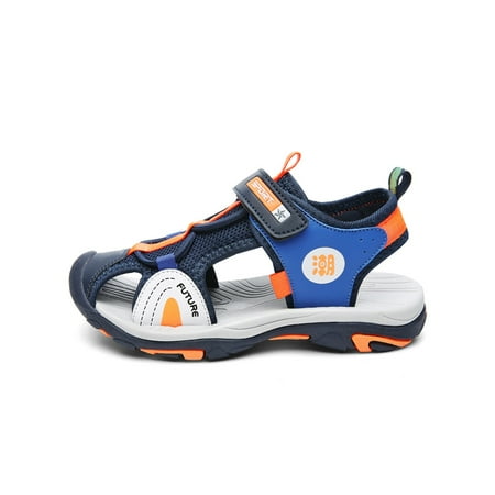 Sanviglor Boys Beach Shoes Closed Toe Sandals Fisherman Sandal Outdoor Comfort Quick Dry Lightweight Sport Blue Orange 12C
Sanviglor Boys Beach Shoes Closed Toe Sandals Fisherman Sandal Outdoor Comfort Quick Dry Lightweight Sport Blue Orange 12C
