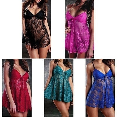 Blau Rosa Rot Durchsichtig Sexy Lingerie Floral Minikleid G-String M XL XXL
Blau Rosa Rot Durchsichtig Sexy Lingerie Floral Minikleid G-String M XL XXL