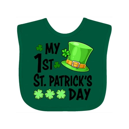 Inktastic My 1st St. Patrick s Day Green Top Hat and Clovers Gift Baby Boy or Baby Girl Bib
Inktastic My 1st St. Patrick s Day Green Top Hat and Clovers Gift Baby Boy or Baby Girl Bib