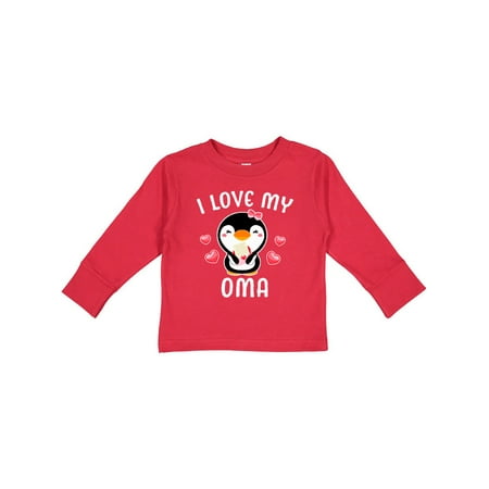 Inktastic I Love My Oma with Cute Penguin and Hearts Gift Toddler Toddler Girl Long Sleeve T-Shirt
Inktastic I Love My Oma with Cute Penguin and Hearts Gift Toddler Toddler Girl Long Sleeve T-Shirt