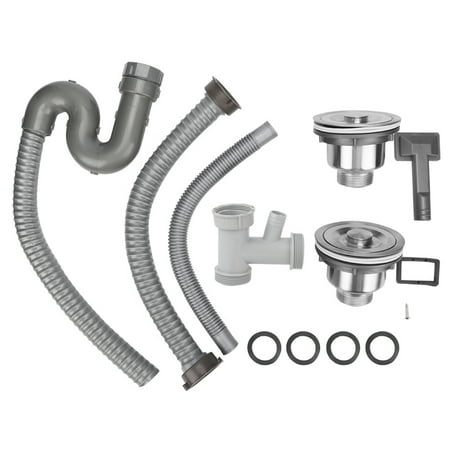 LYUMO Drain Plug Stainless Steel S Bending Pipe Bathroom Basin Sink Water Drain Plug Draining Tool Basin Drainer
LYUMO Drain Plug Stainless Steel S Bending Pipe Bathroom Basin Sink Water Drain Plug Draining Tool Basin Drainer
