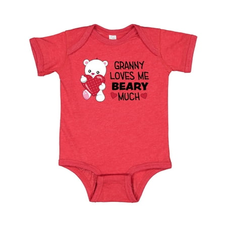 Inktastic Granny Loves Me Beary Much- cute bear Gift Baby Boy or Baby Girl Bodysuit
Inktastic Granny Loves Me Beary Much- cute bear Gift Baby Boy or Baby Girl Bodysuit