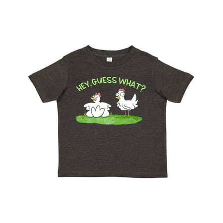 Inktastic Hey Guess What Chicken Butt Gift Toddler Boy or Toddler Girl T-Shirt
Inktastic Hey Guess What Chicken Butt Gift Toddler Boy or Toddler Girl T-Shirt