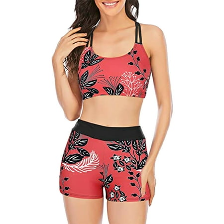Tankinis Swimwear for Women Women Twist High Waisted Bikini Push Up Two Piece Swimsuits Vintage Swimsuit Two Piece Retro Halter Ruched High Waist Print Bikini Set
Tankinis Swimwear for Women Women Twist High Waisted Bikini Push Up Two Piece Swimsuits Vintage Swimsuit Two Piece Retro Halter Ruched High Waist Print Bikini Set