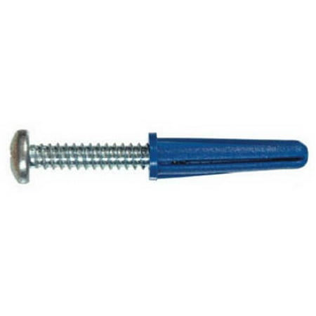 Hillman Fasteners 5069 14-16 x 1.38 in. Blue Plastic Anchor - 2 Pack- Pack Of 10