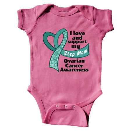 Inktastic Ovarian Cancer Awareness I Love and Support My Step Mom Gift Baby Boy or Baby Girl Bodysuit
Inktastic Ovarian Cancer Awareness I Love and Support My Step Mom Gift Baby Boy or Baby Girl Bodysuit