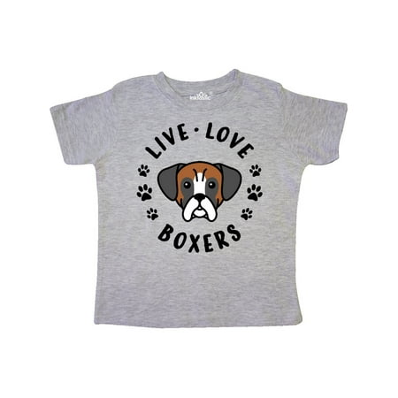 Inktastic Live Love Boxers Gift Toddler Boy or Toddler Girl T-Shirt
Inktastic Live Love Boxers Gift Toddler Boy or Toddler Girl T-Shirt